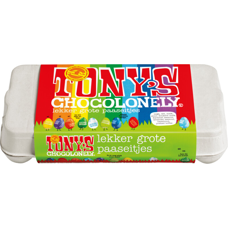 Tony's Chocolonely Lekker grote paaseitjes