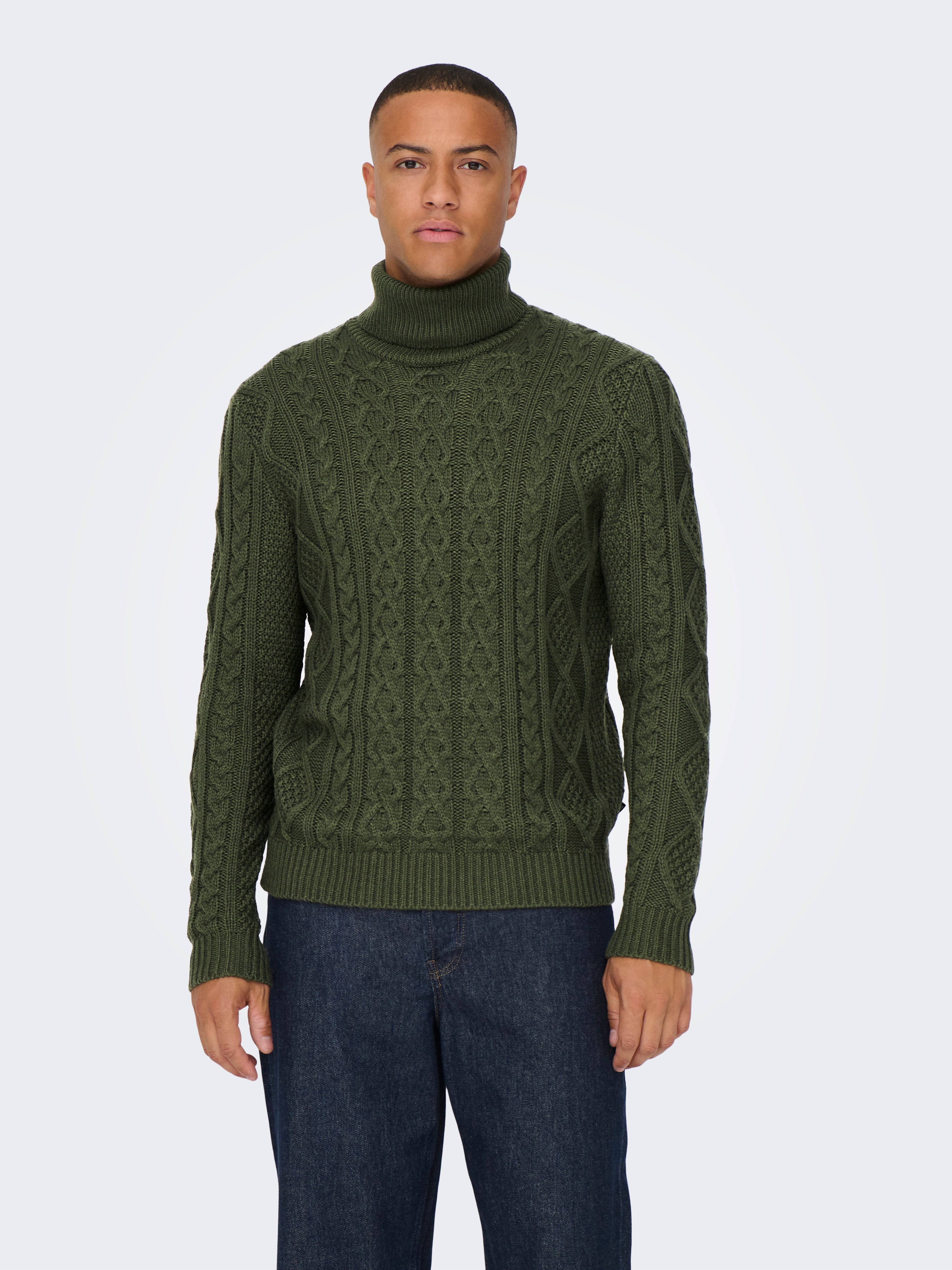 ONSRIGGE Pullover Rifle Green