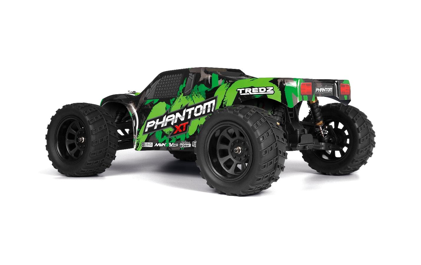 Truggy Phantom XT 4WD Grün, RTR, 1:10<br>Off-Road RC Modell mit Allradantrieb