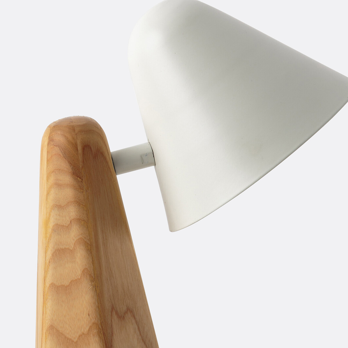LA REDOUTE INTERIEURS<br>Candeeiro de mesa em carvalho e aço, Cotapi