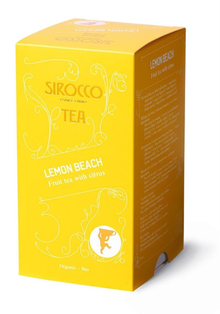 SIROCCO Teebeutel Tees Lemon Beach 20 Stk