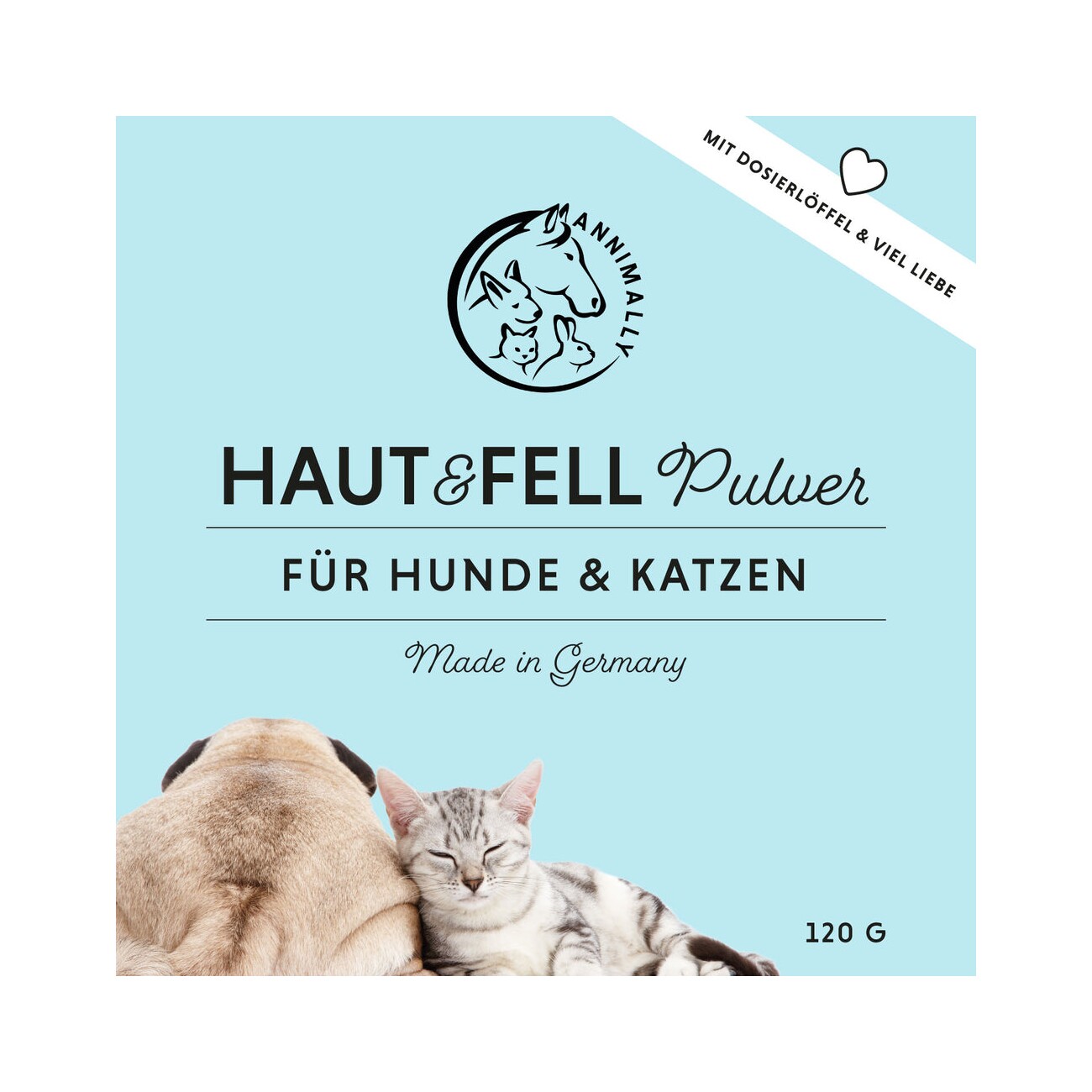 Annimally Haut & Fell Pulver 120g