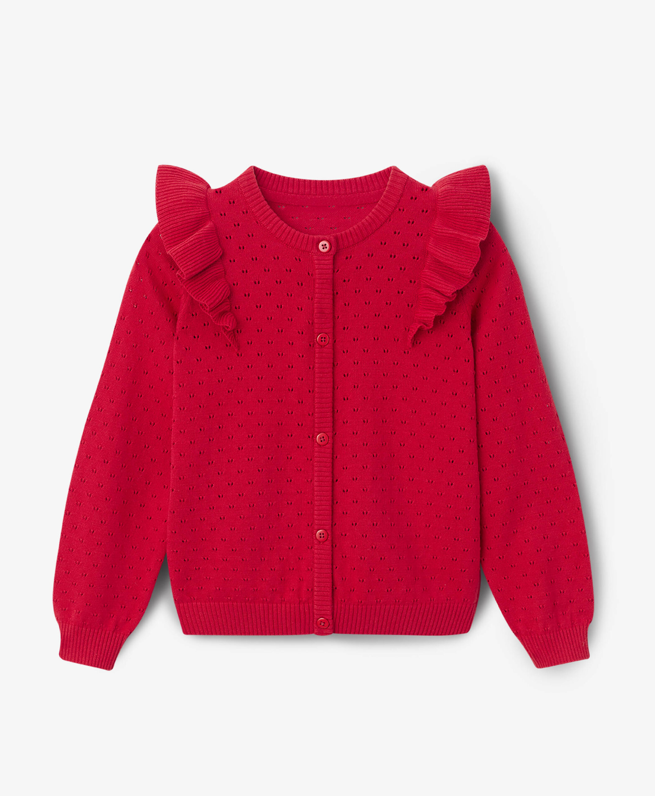 Strickjacke, 100% Baumwolle