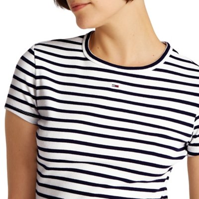 Tee-shirt à manches courtes femme Slim Essential TOMMY HILFIGER