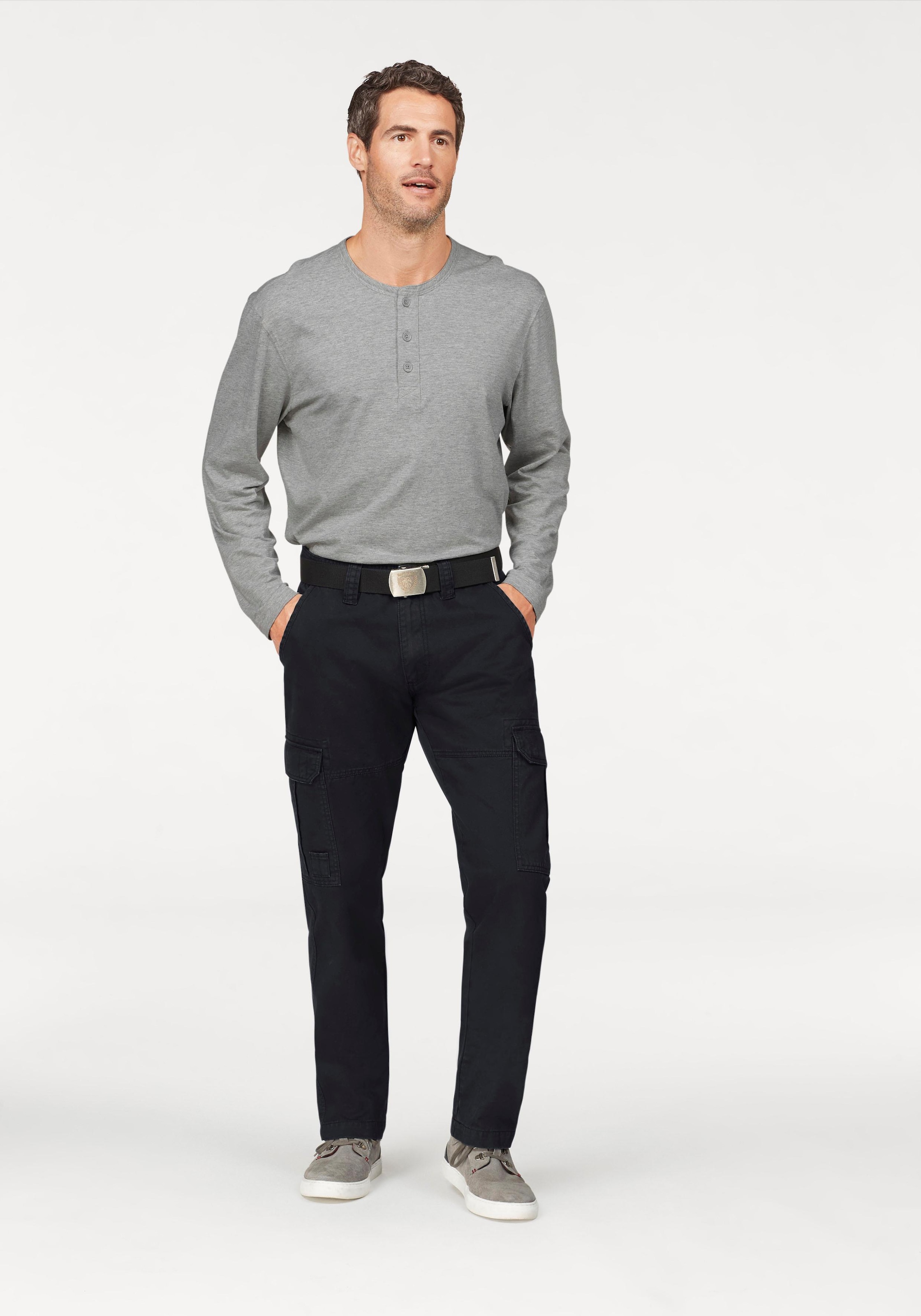 Man's World Cargohose  mit aufgesetzten Taschen