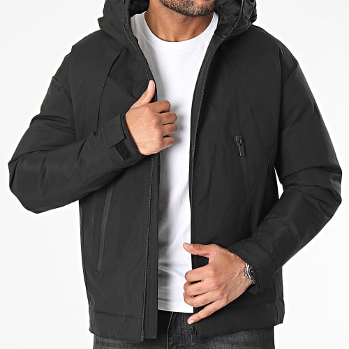 Parka Capuche Noir