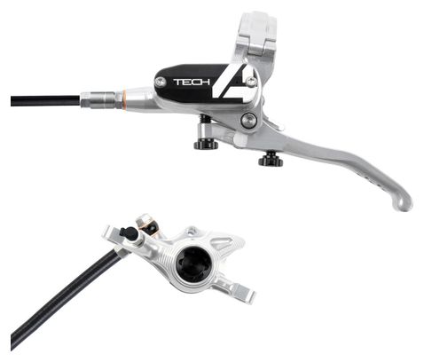 Frein Avant Hope Tech 4 X2 Argent / Noir Durite Standard