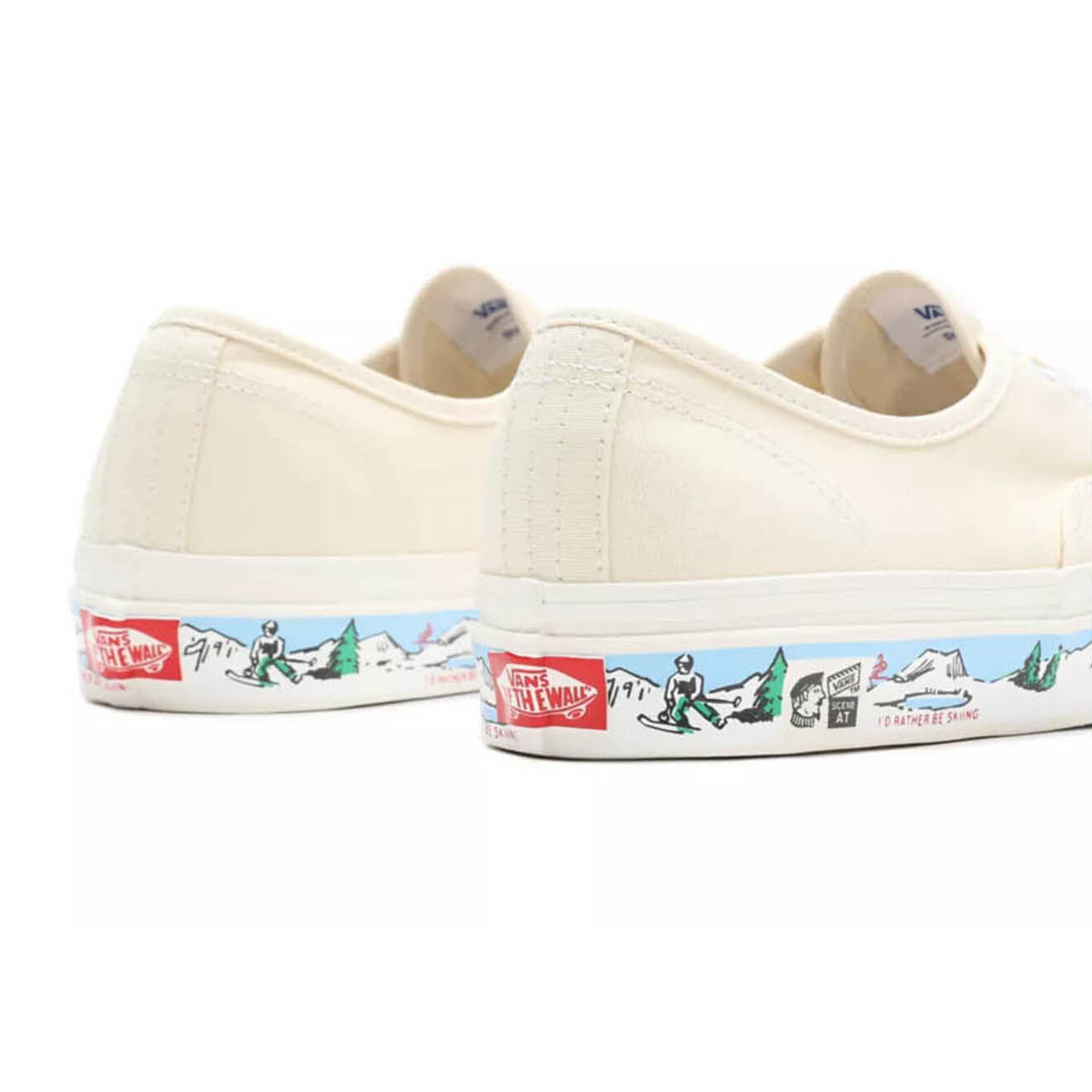 Vans Sneakers en Toile Anaheim Factory Authentic 44 DX  blanches