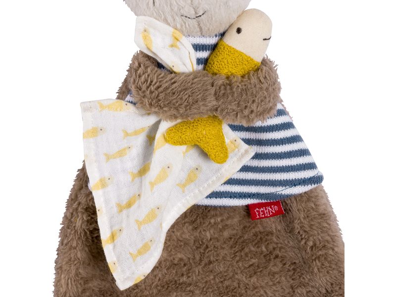 fehn Schmusetuch Otter Spielkamerad und Einschlafhilfe für Babys