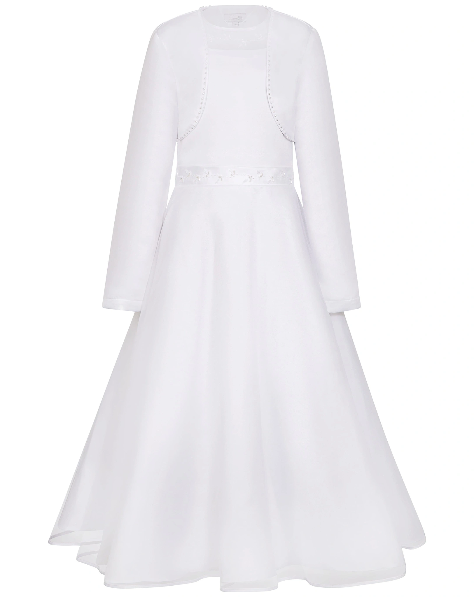 Kommunionkleid MARTHA mit Bolero in white