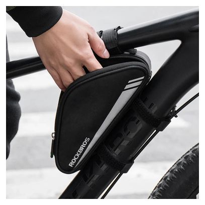 Sacoche de cadre Rockbros B55-BK pour vélo 0.7 l - noire