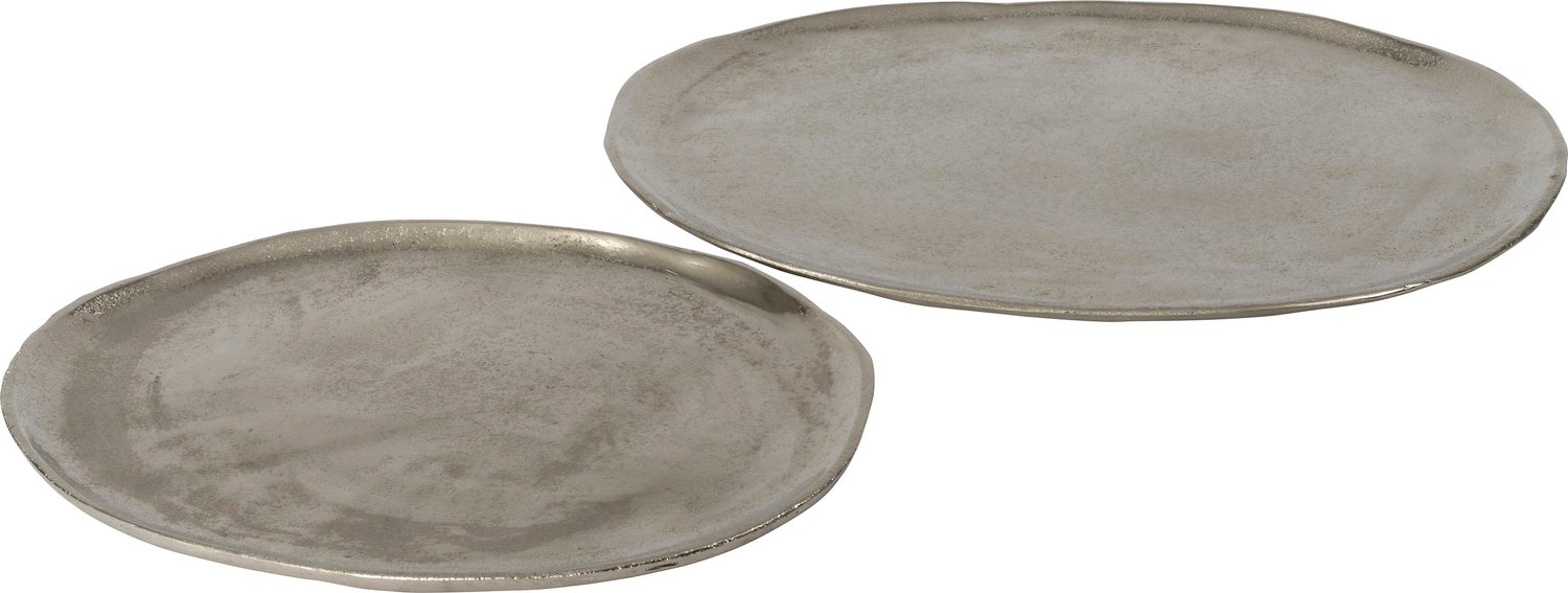 Intratuin decoratiebord Mike zilver 30 x 25 x 1 cm