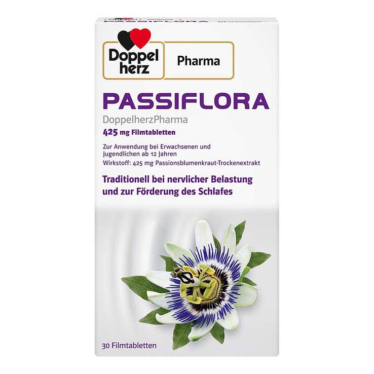Passiflora Doppelherzpharma 425 mg Filmtabletten, 30 St