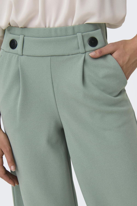 Jacqueline de Yong groene dames broek