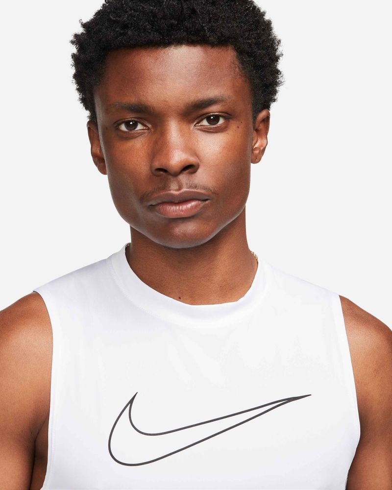 Maillot compression Nike Nike Pro Blanc pour homme