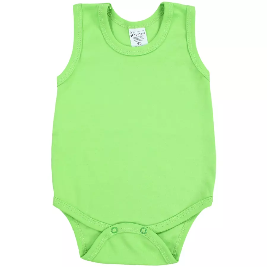 TupTam Baby Jungen Achselbody 5er Pack gelbgrün