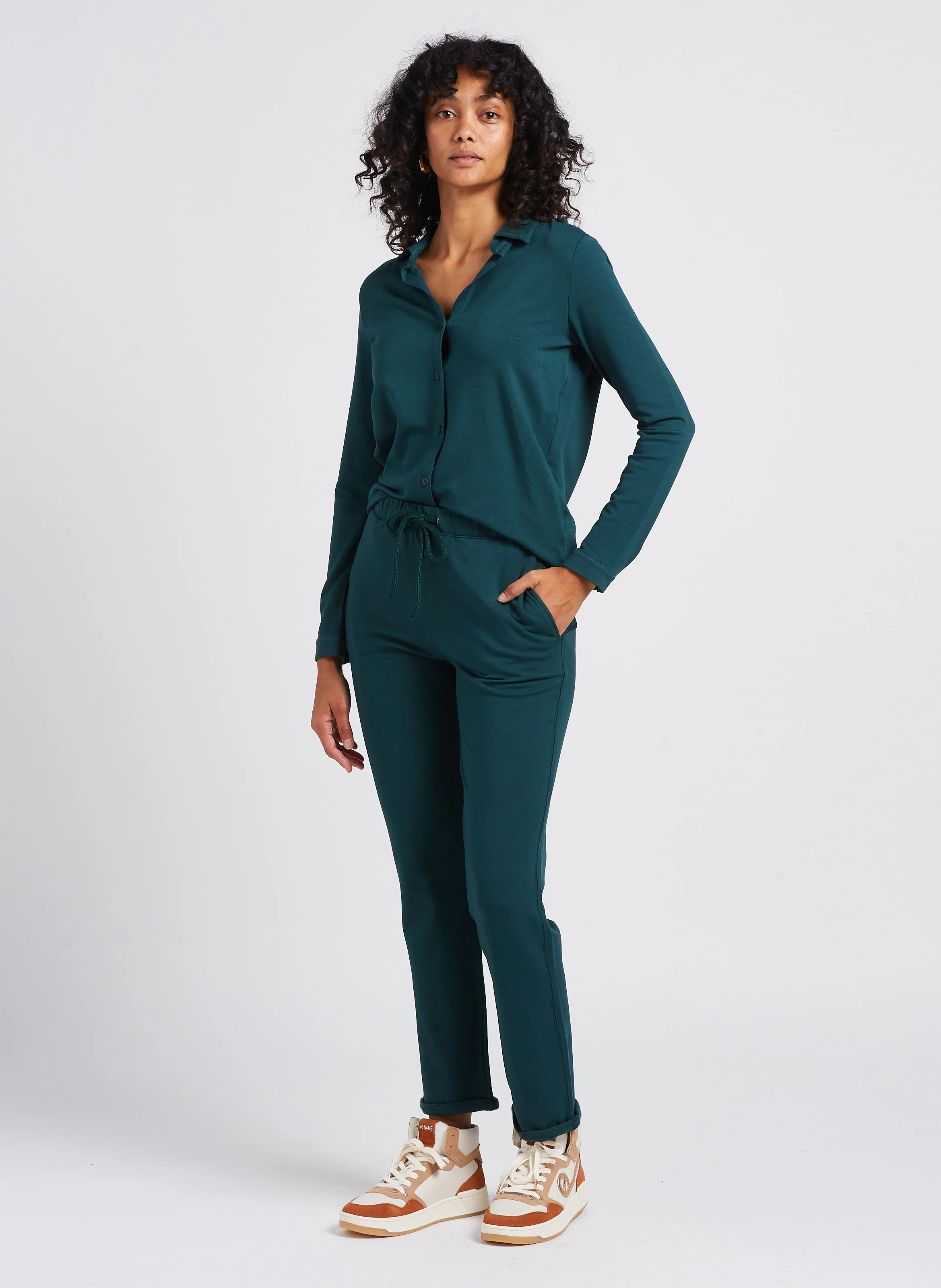 Chemise col classique | Vert