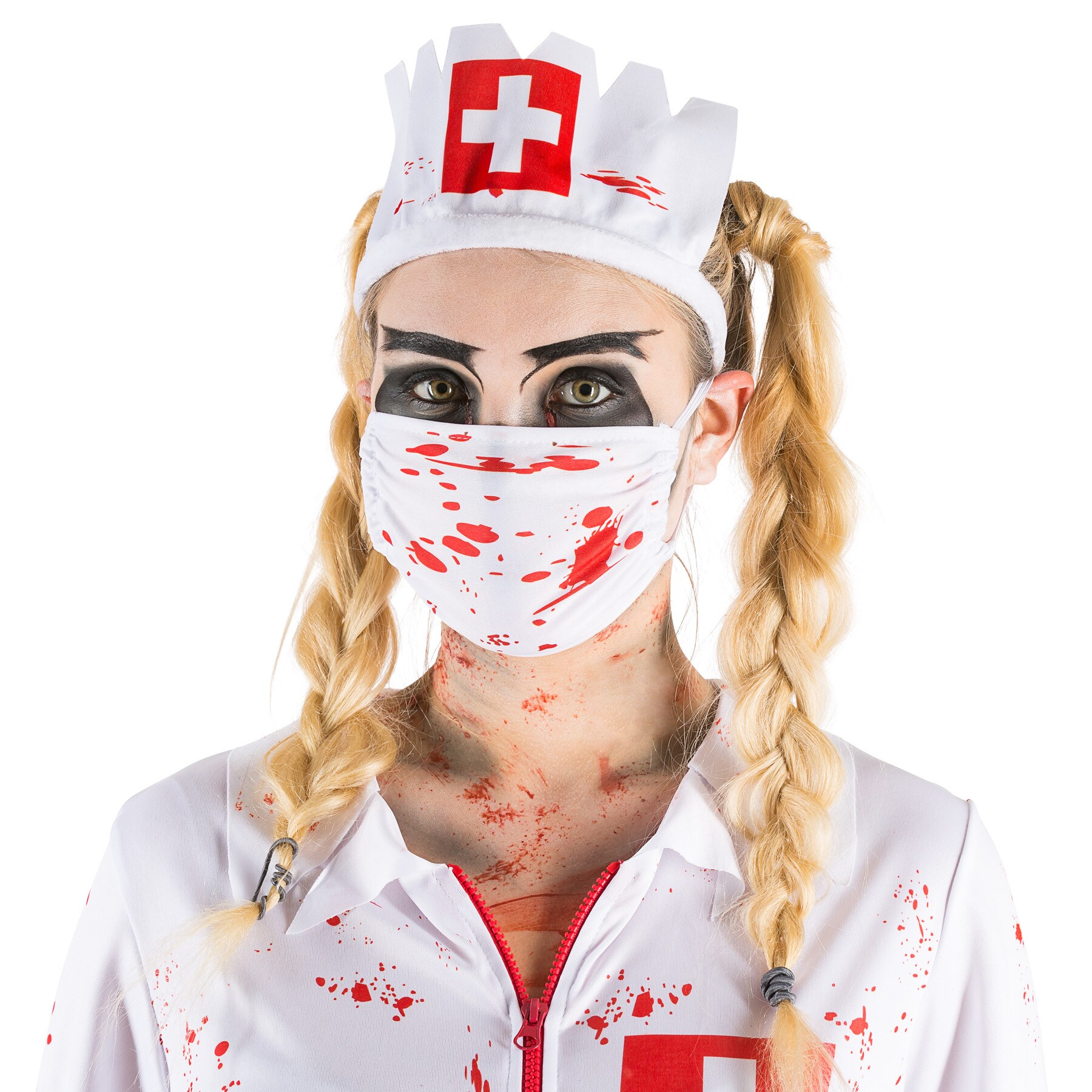tectake® Frauenkostüm sexy Zombie Krankenschwester