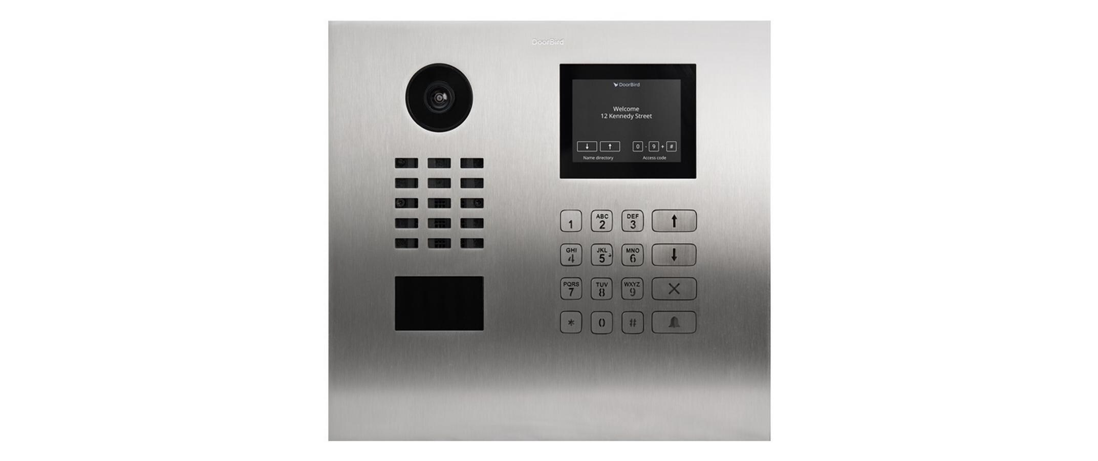 IP Türstation D21DKH<br>IP Video Türsprechanlage mit numerischer Tastatur und LC-Display