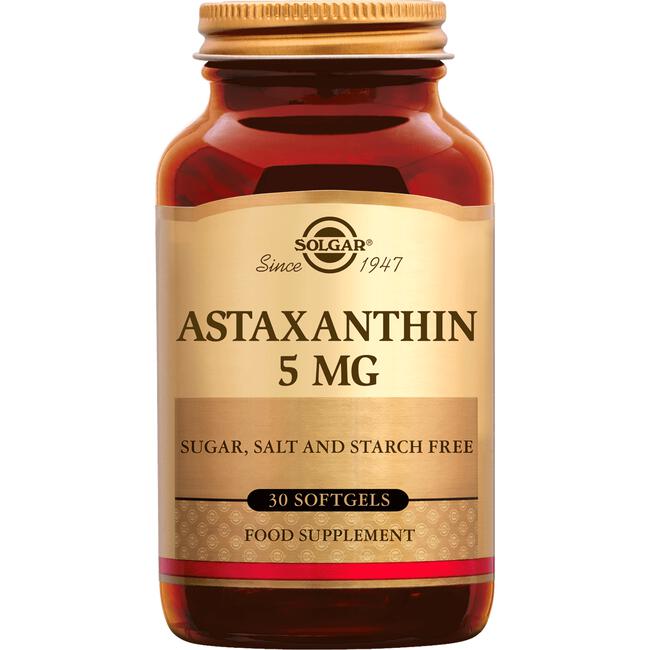 Solgar Astaxanthin 5 mg 30 softgels