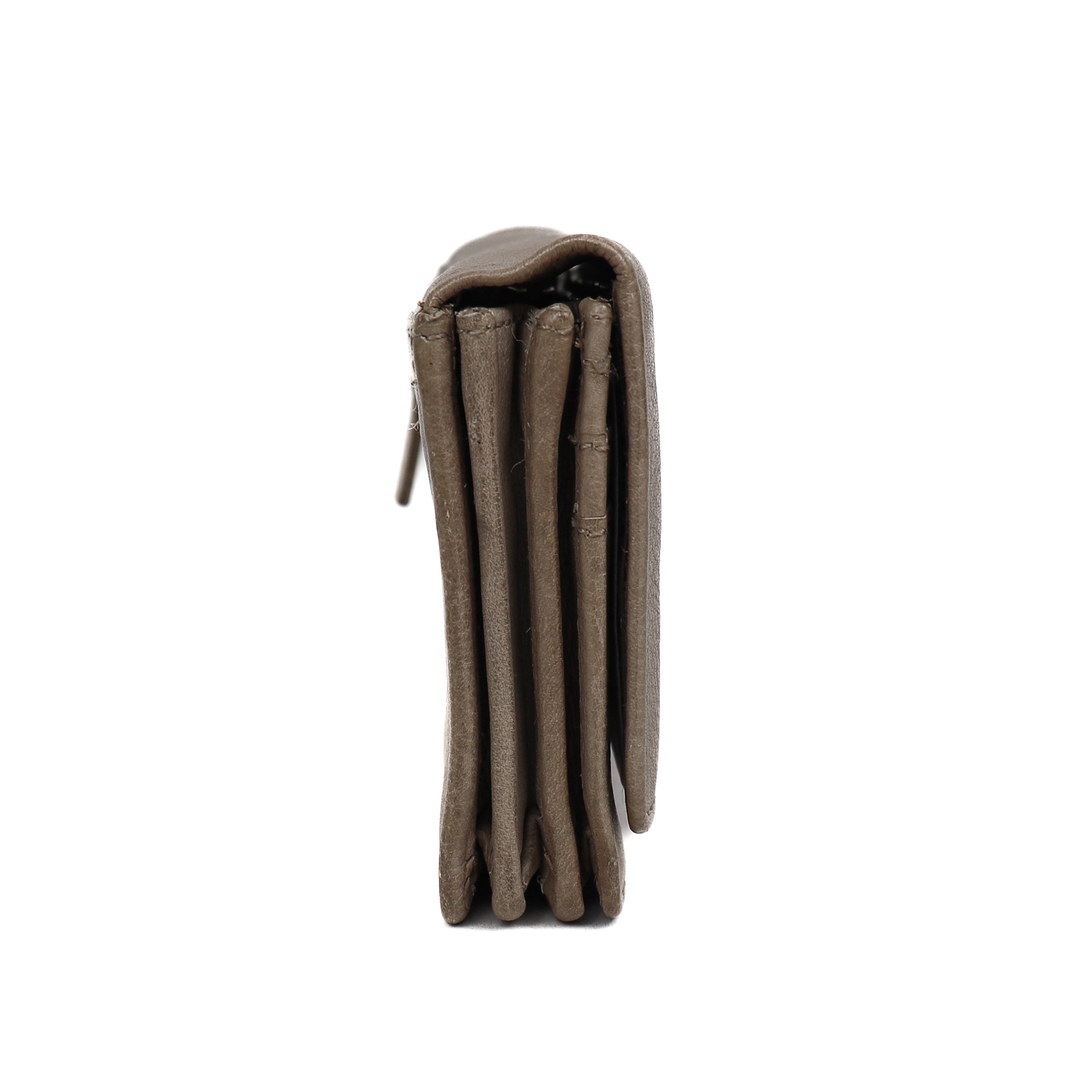 Overslag portemonnee 'Emma' silver mink Silver mink