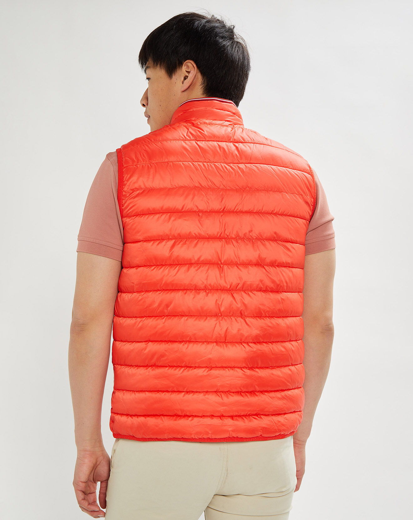 Tommy Hilfiger Doudoune sans manches Packable Recycled orange