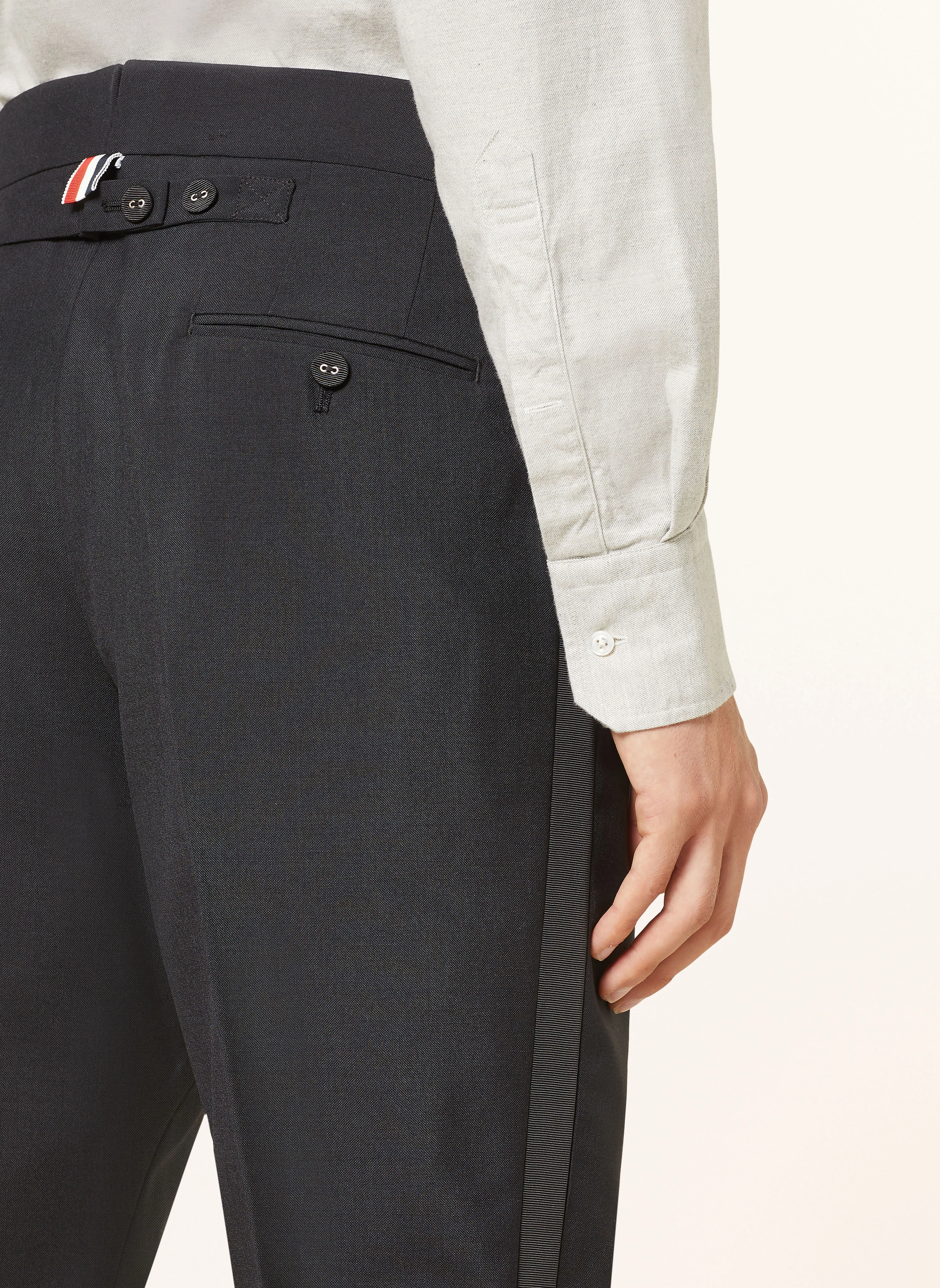 THOM BROWNE. Anzughose Slim Fit