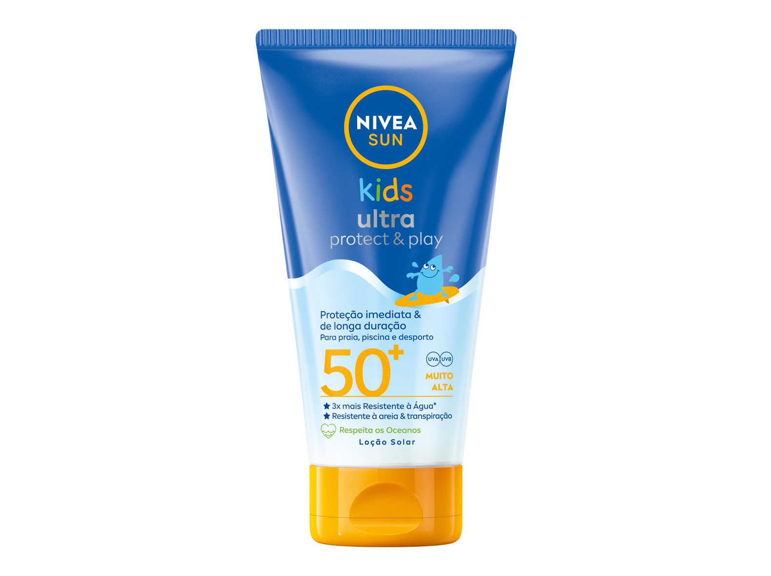 LOÇÃO KIDS ULTRA NIVEA SUN PROTECT & PLAY FP50  150ML