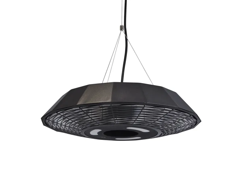 HORTUS Terrassevarmer Hængemodel 2000 W UFO fjernbetjening HA (211-315)