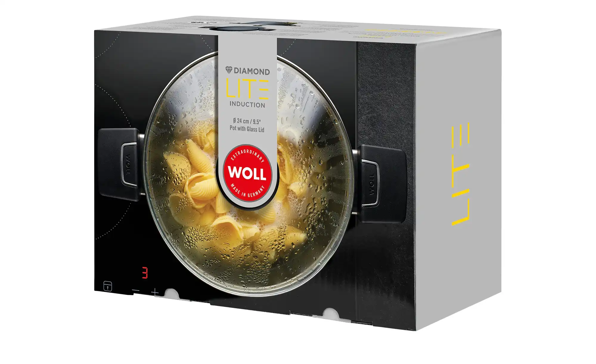 WOLL Gusstopf mit Deckel Diamond Lite