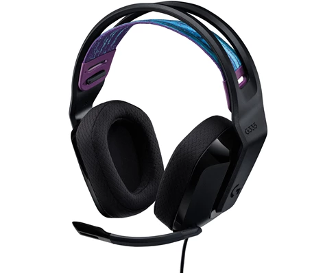 Logitech G335 Wired Gaming Headset - Black