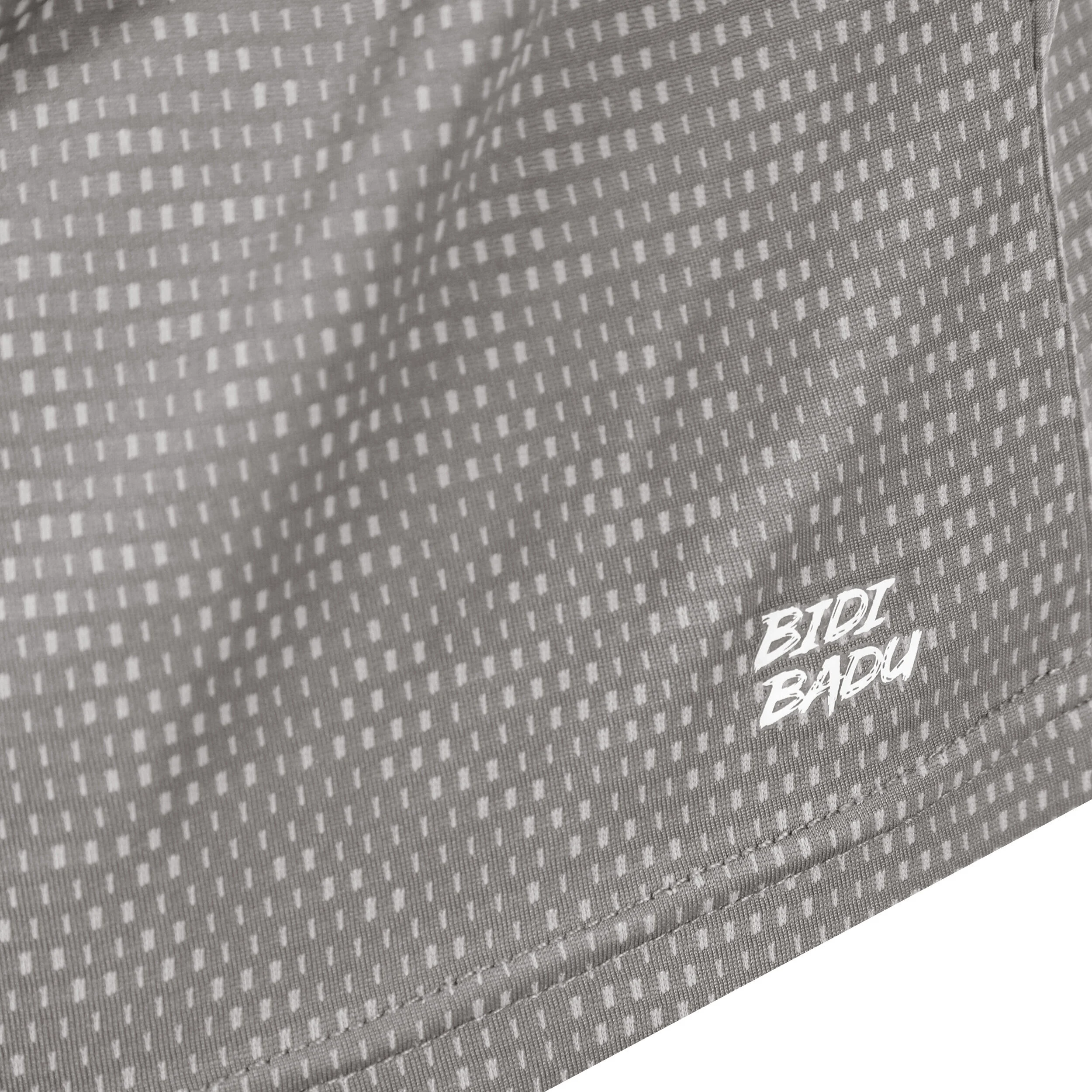 BIDI BADU Falou Tech T-shirt Hommes - Gris , Blanc