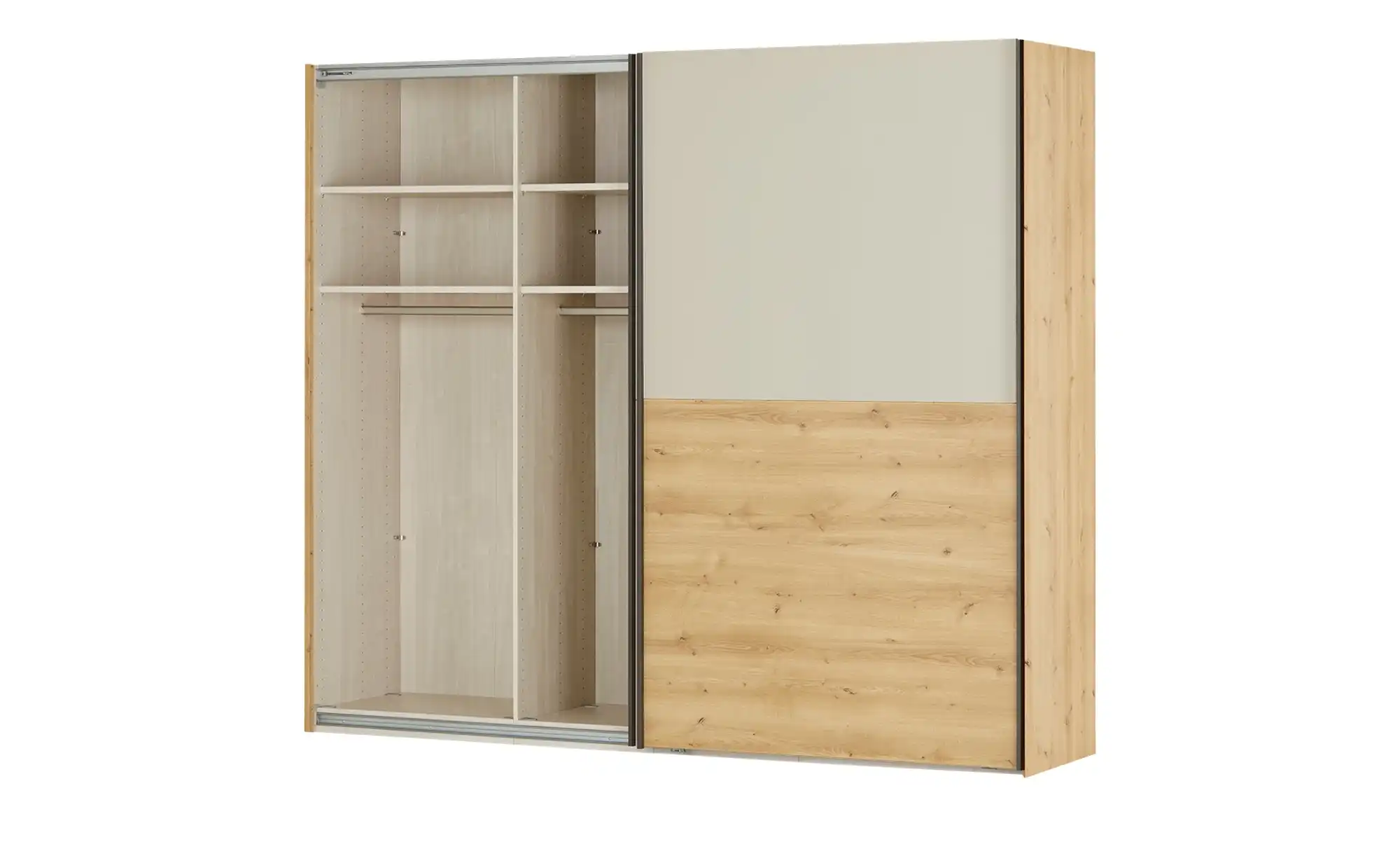 uno Schwebetürenschrank, 2-türig Riva