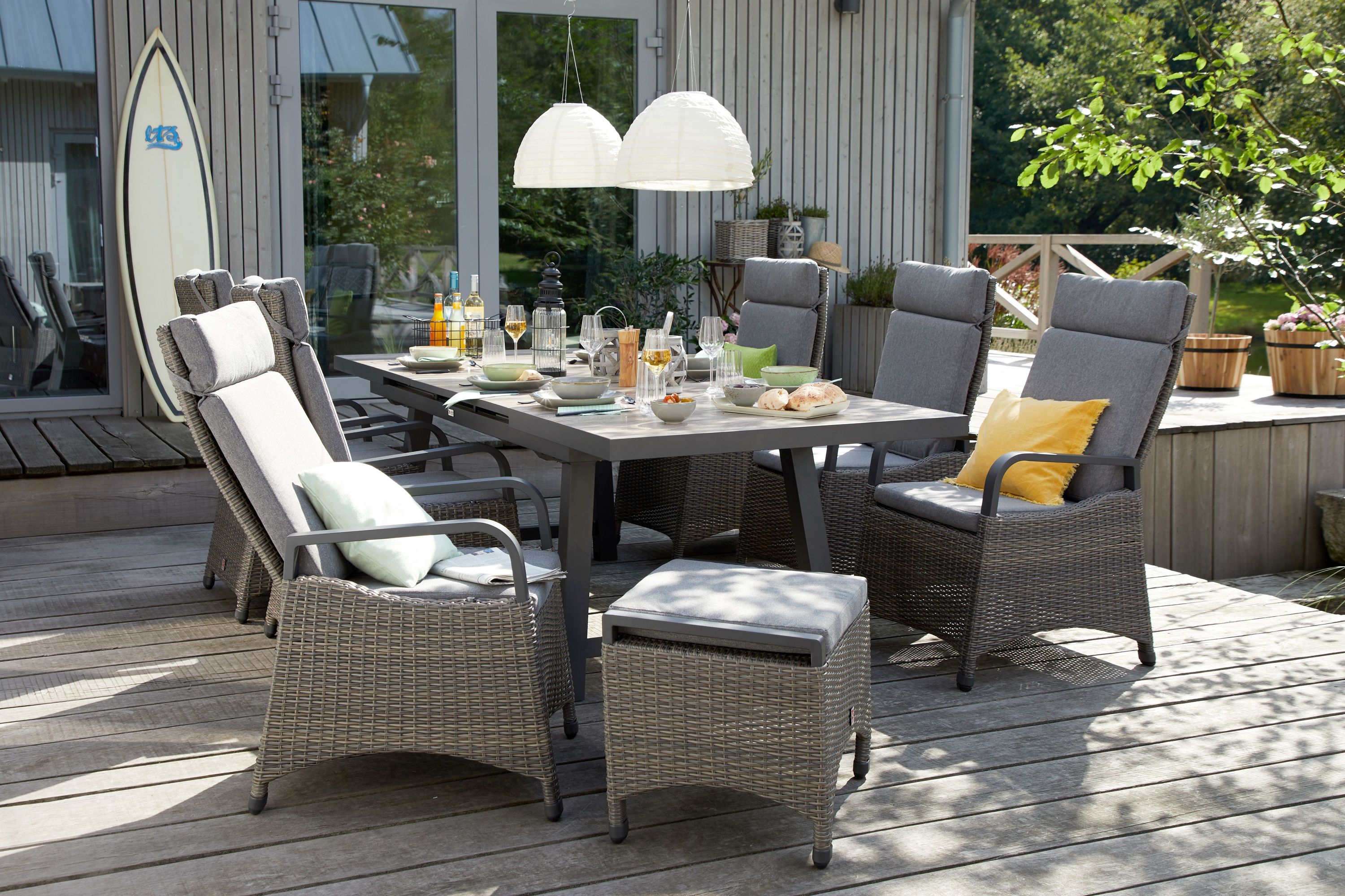 Gartenhocker Outdoor KOMIDO