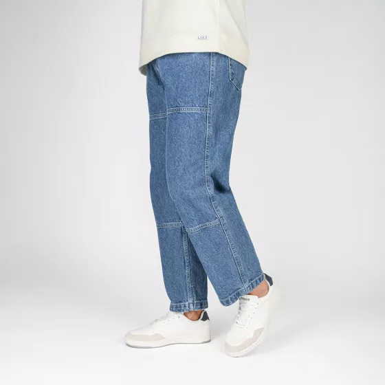Baskets BLANC DENIM SIDE