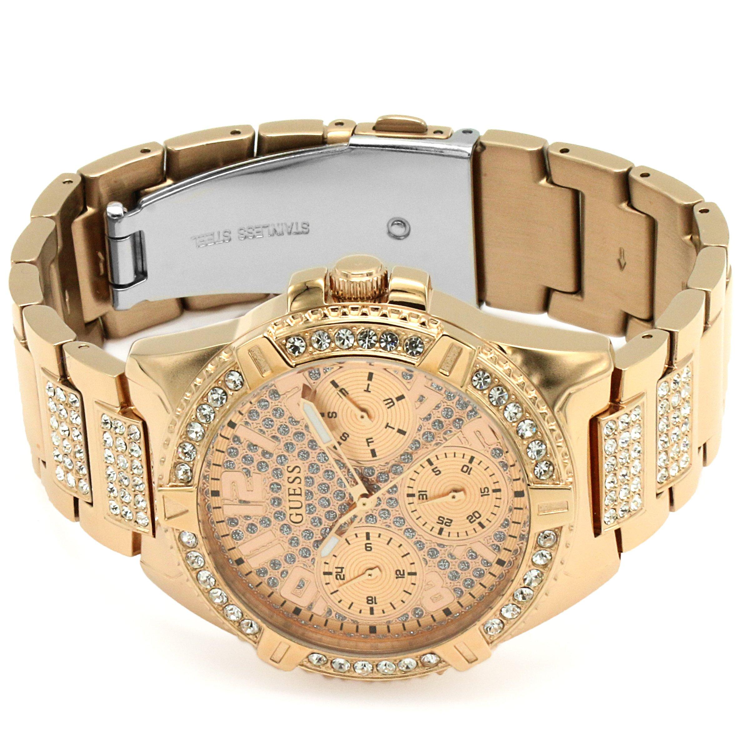 Guess Stainless Steel Fashion Analogue Quartz Watch