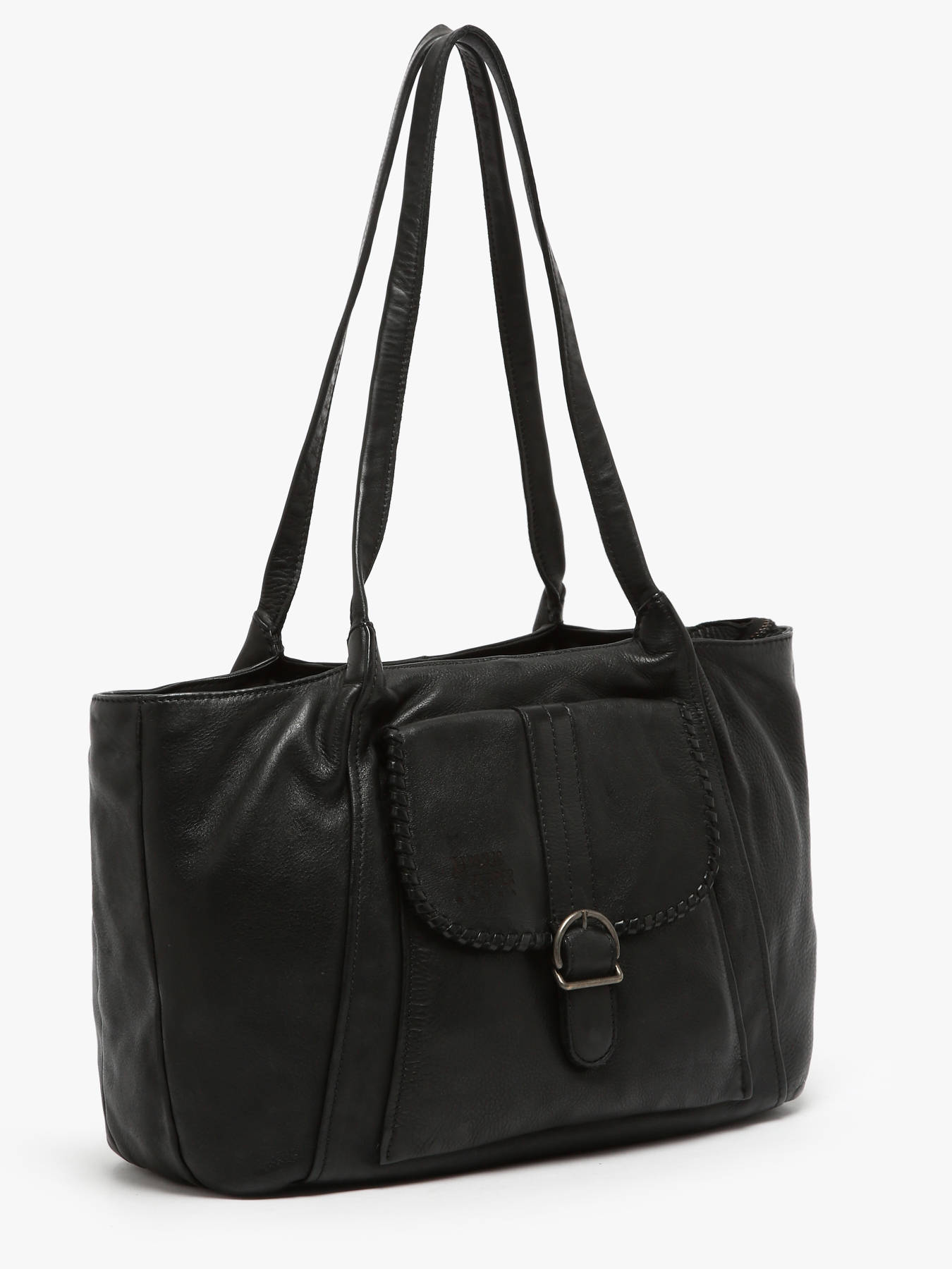 sac port paule Utility cuir BASILIC PEPPER