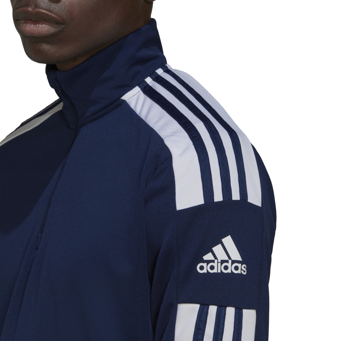 Adidas Squadra 21 Trainingstrui 1/4-Zip Donkerblauw Wit