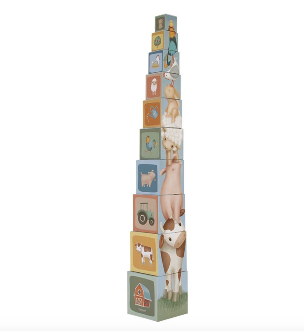 Little Dutch Little Dutch katonnen stapeltoren  Little Farm FSC