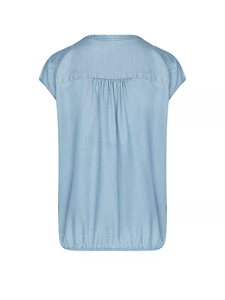TOM TAILOR Jeansbluse  blau
