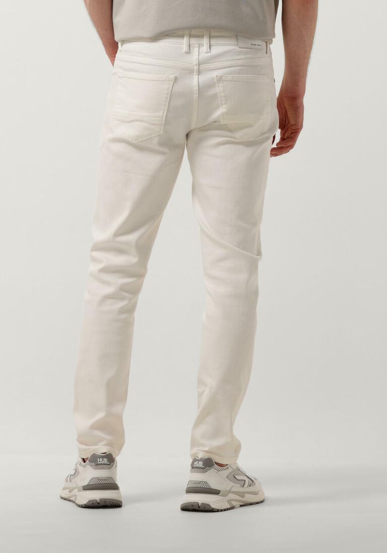 PURE PATH gebroken wit pure path straight leg jeans w1274 the ryan