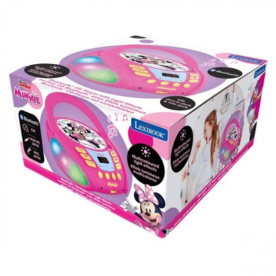 Disney Minni Mus CD-Spiller, Rosa