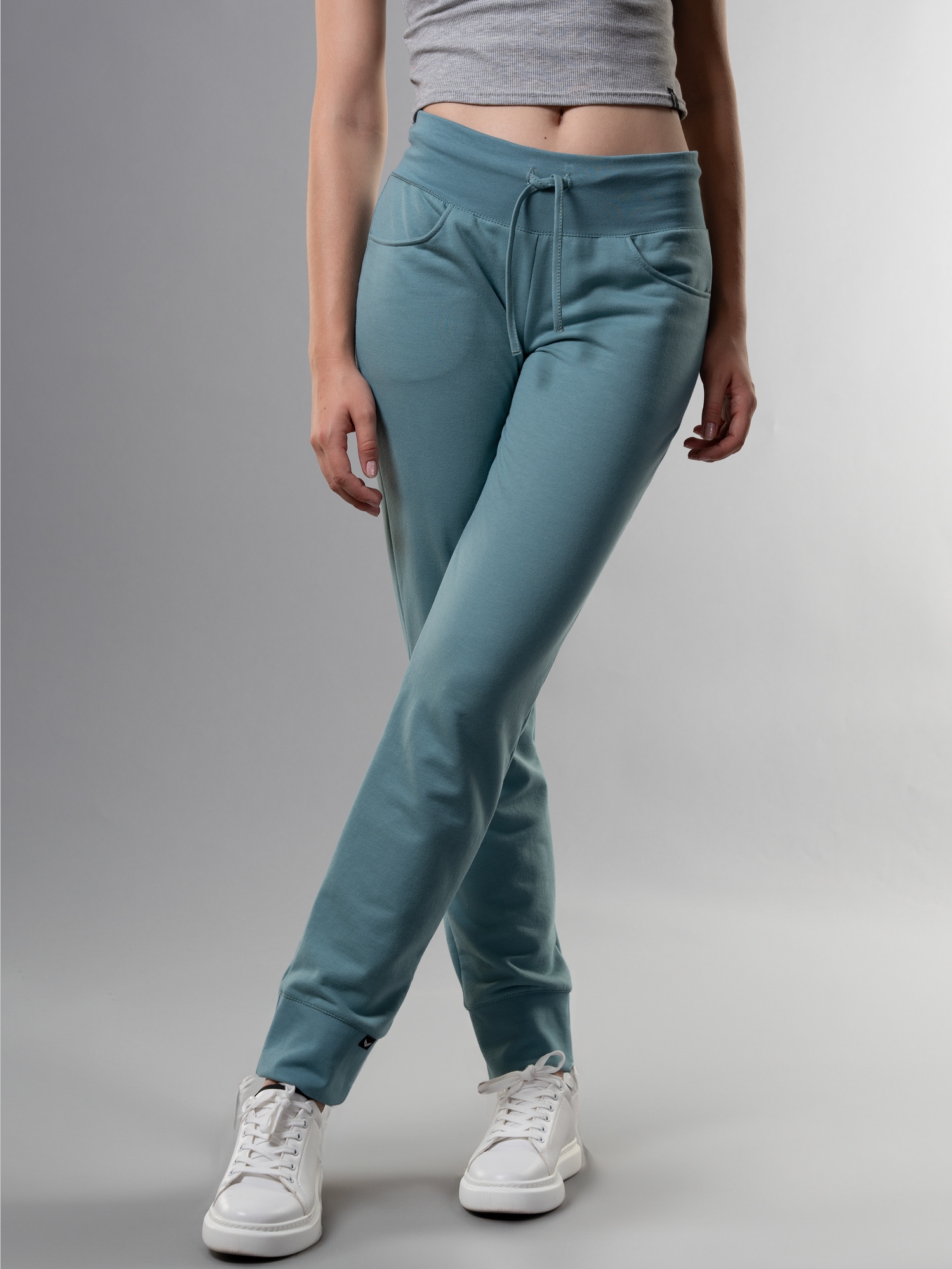 Jogginghose in leichter Sweat-Qualität Seegras