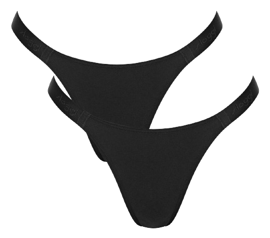 Sloggi Go Casual Dames Tiny Tanga 2 Pack Black Maat L 1 Stuk