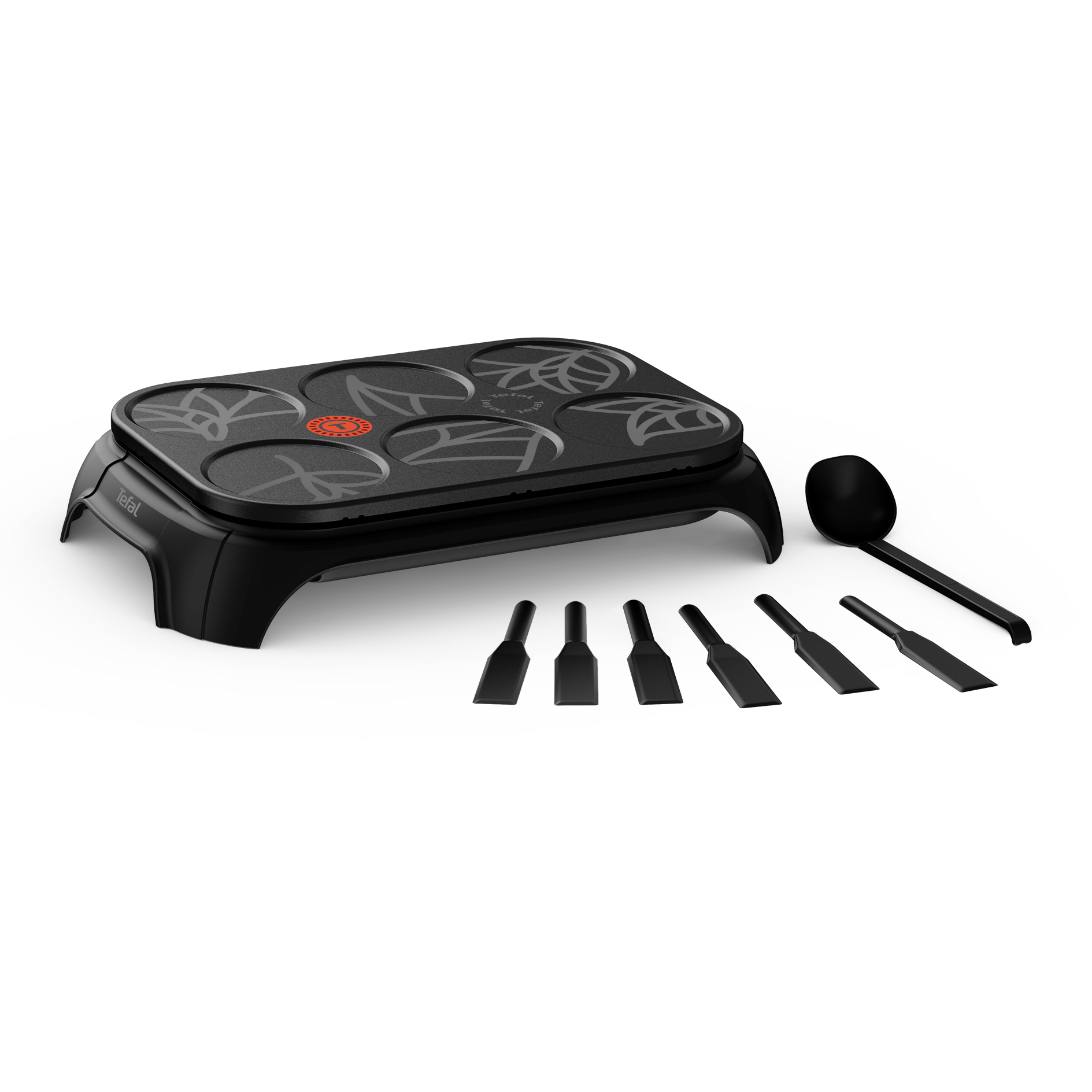TEFAL Crêpes Maker Party PY55E8 - schwarz - 100 Watt