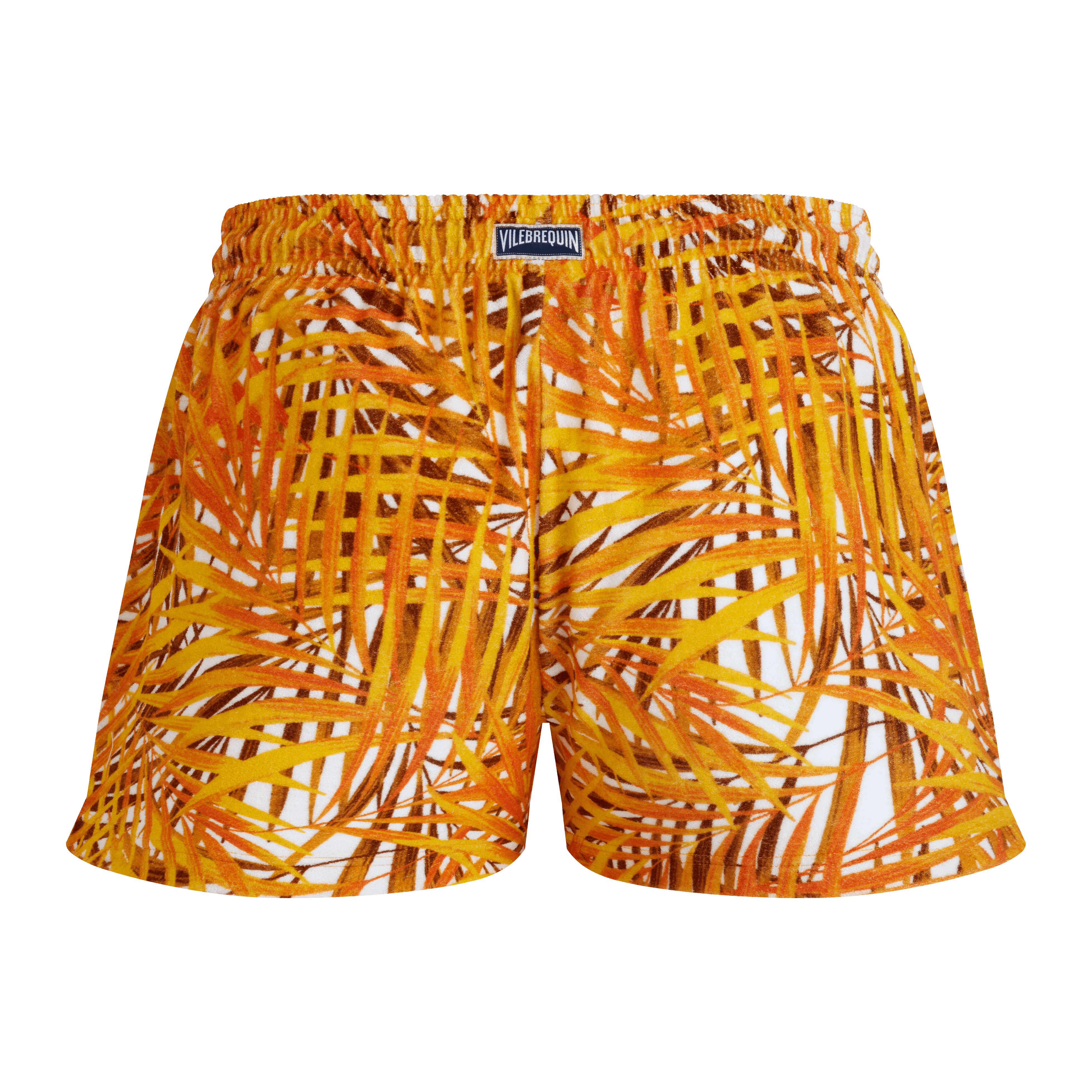 Short en Éponge Femme Palm Leaves