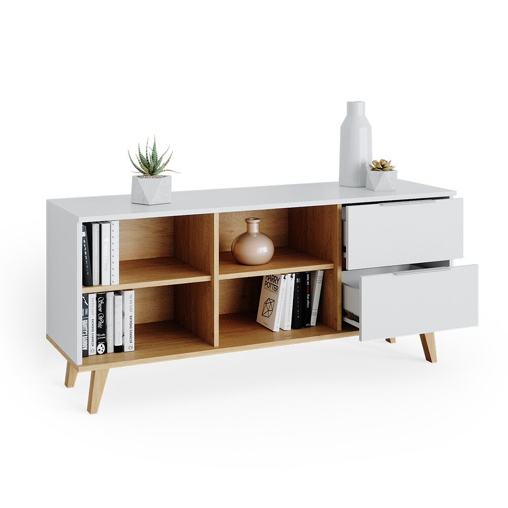 VICCO Kommode Nautica Sideboard weiß Eiche Anrichte Schrank Schublade Skandi
