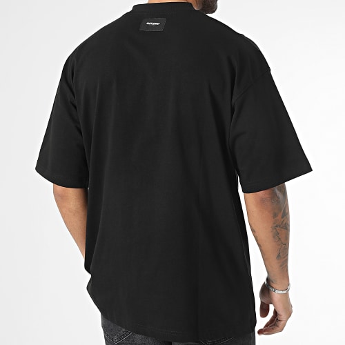 Tee Shirt Oversize Large 23355 Noir