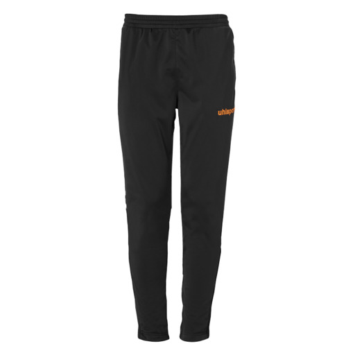 Calça de treino Score preta/laranja fluorescente Uhlsport