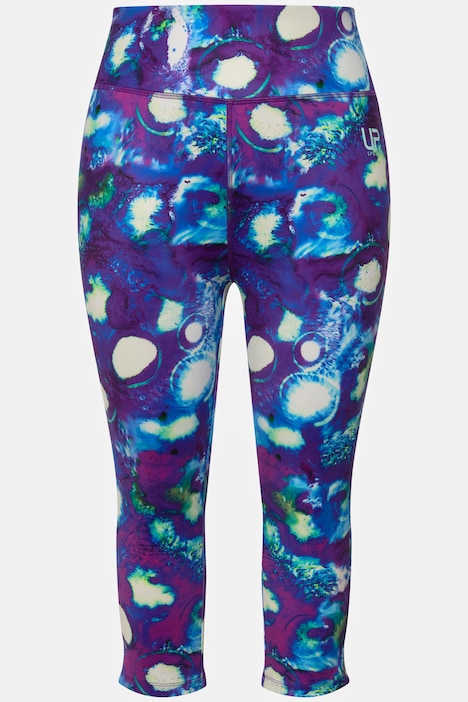 3/4-Funktionsleggings, Zipptasche, High Waist, recycelt